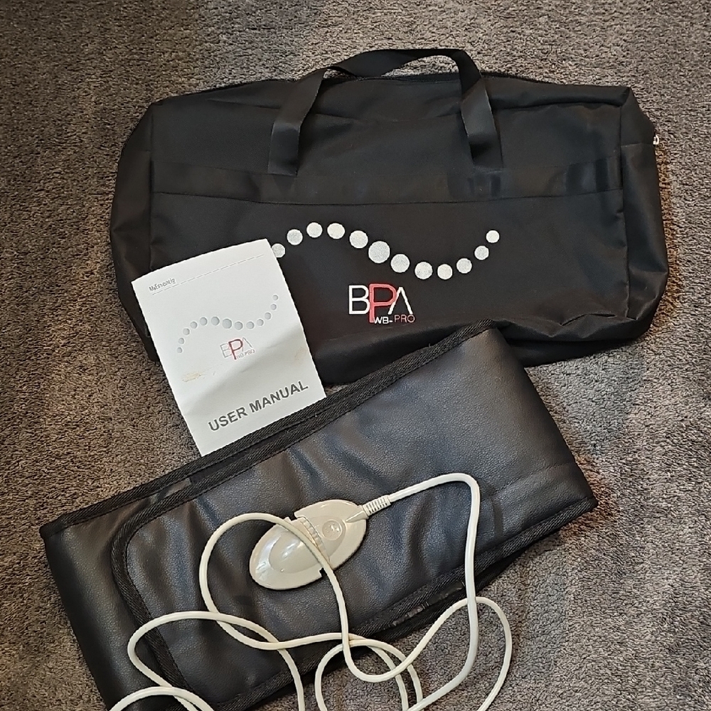 Black BPA WB-PRO Sauna Belt - Picture 2 of 10